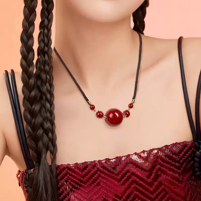 Eastculture Sparkle Love Beads Prosperity Necklace - Attract Abundance