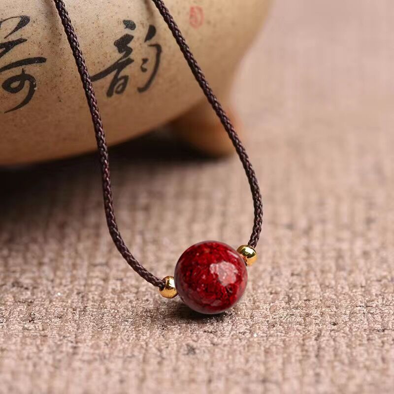 Eastculture crystal cracks Necklace - Unlock Financial Success