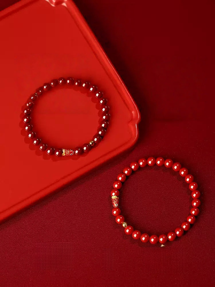 Eastculture Gold carp beads Bracelet - Remove Bad Luck