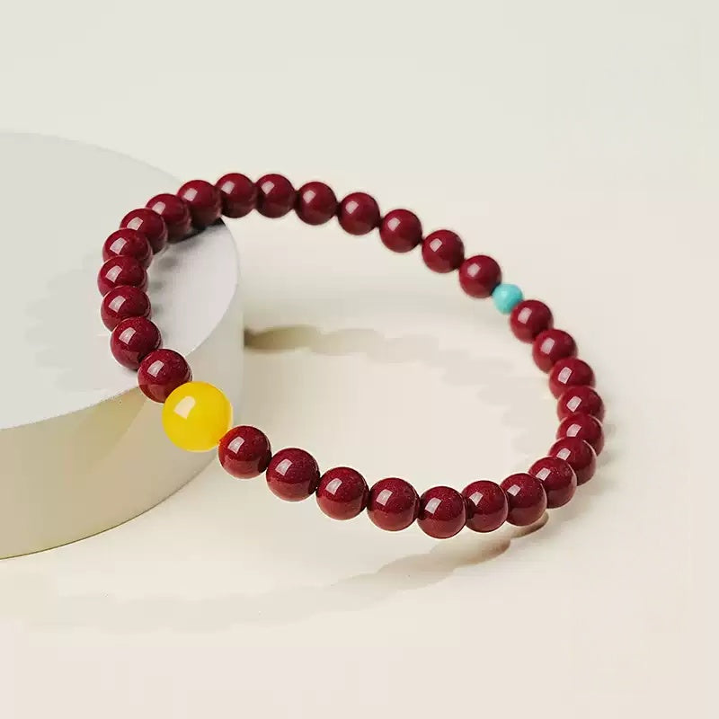 Eastculture Two-color white stone Bracelet - Remove Bad Luck