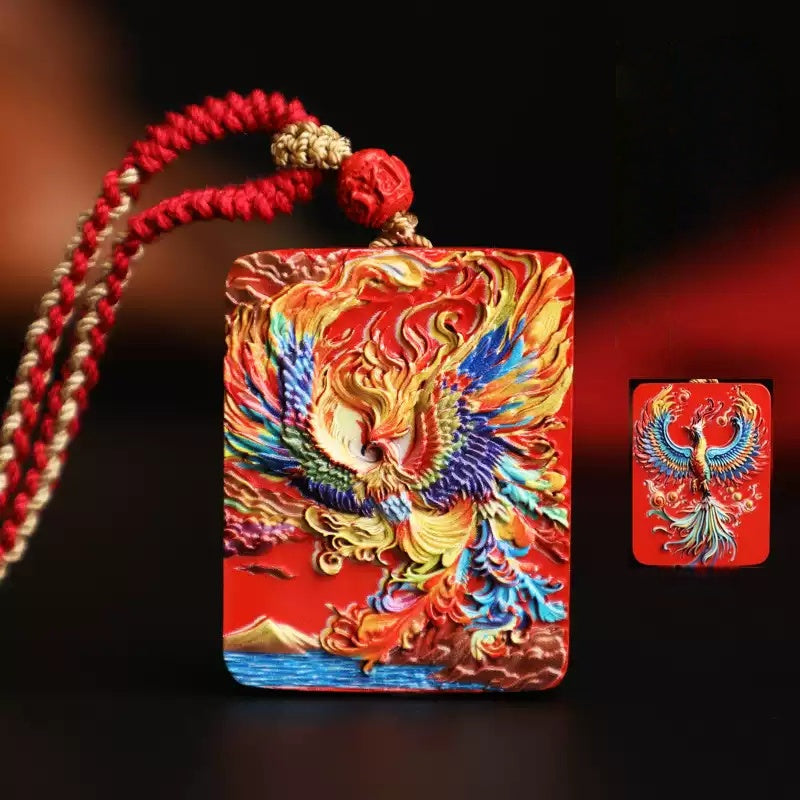 Eastculture Phoenix Soars Protection Necklace - Increase wealth