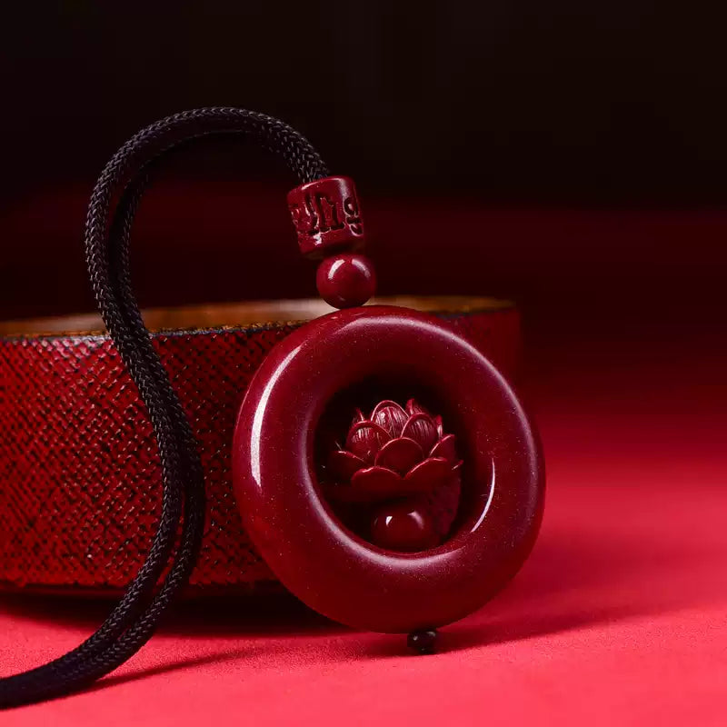 Eastculture West Lake Lotus Necklace - Health & Longevity Blessing