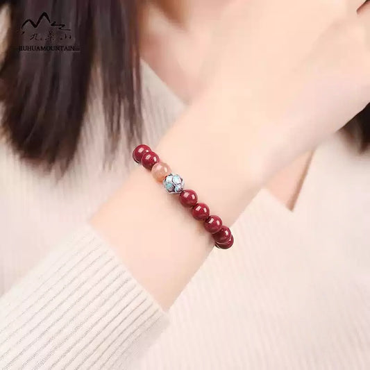 Eastculture Blue Lotus Bracelet - Health & Longevity Blessing