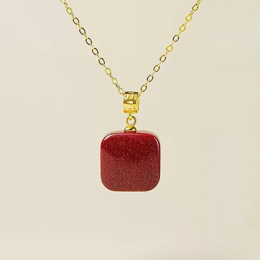 Eastculture Square Protection Necklace - Feng shui metaphysics