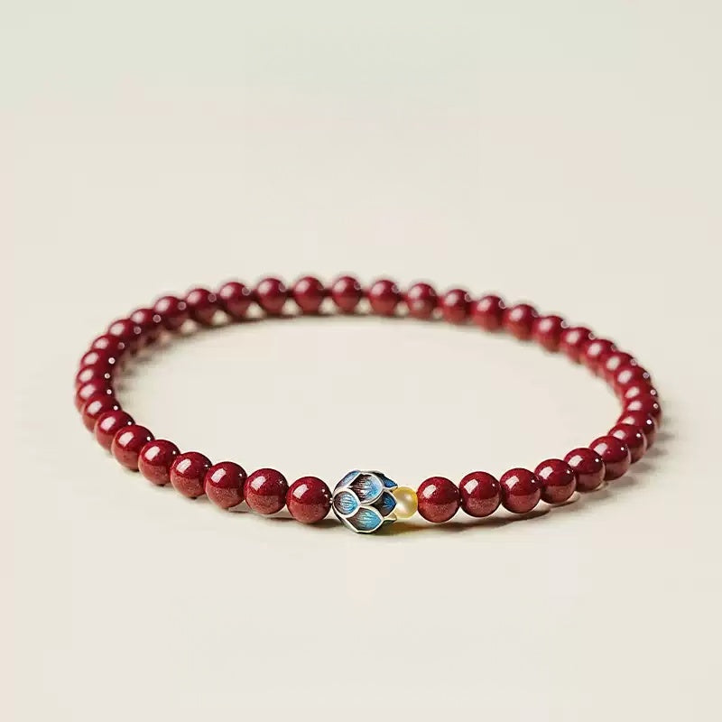 Eastculture Blue Lotus Bracelet - Remove Bad Luck