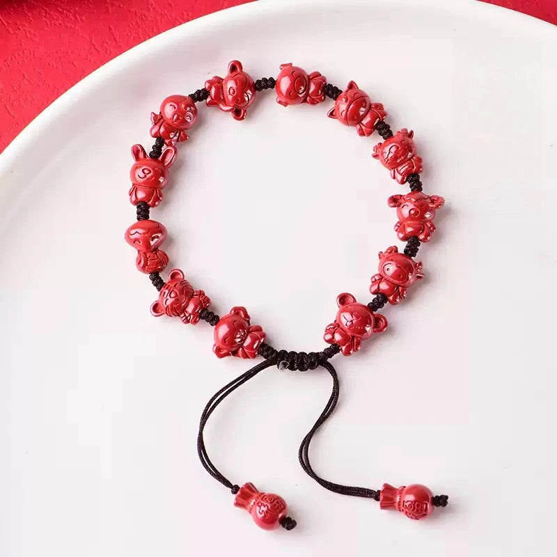 Eastculture The patron saints of the twelve zodiac animals Bracelet - Remove Bad Luck