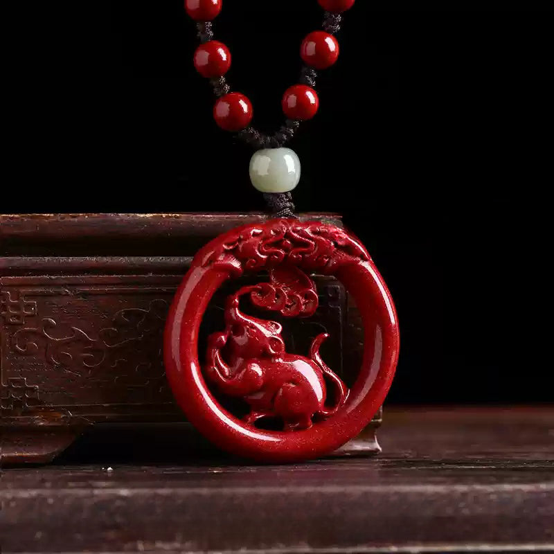 Eastculture patron saints of the twelve zodiac animals Necklace - Treasured Longevity Blessing