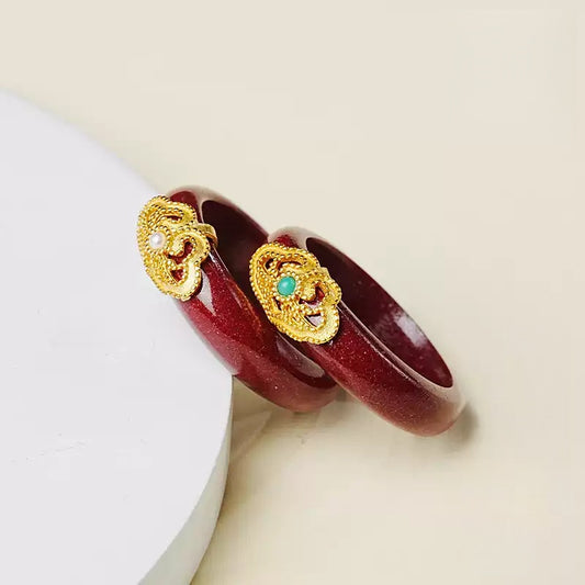 Eastculture Pearl Butterfly Ring - Boost Your Luck