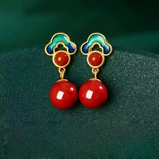 Eastculture Auspicious Cloud Ruby Ring - Increase wealth