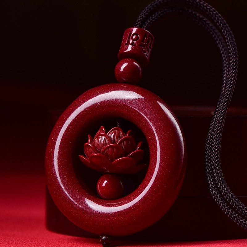 Eastculture West Lake Lotus Necklace - Health & Longevity Blessing