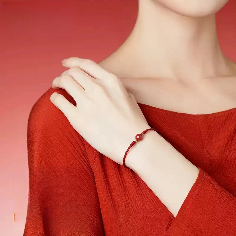 Eastculture Handmade red rope for good luck Bracelet - Health & Longevity Blessing