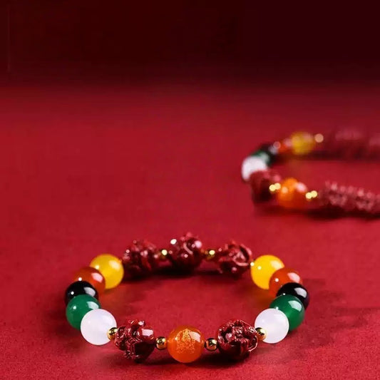 Eastculture Chaos Purification White Jade Bracelet - Health & Longevity Blessing