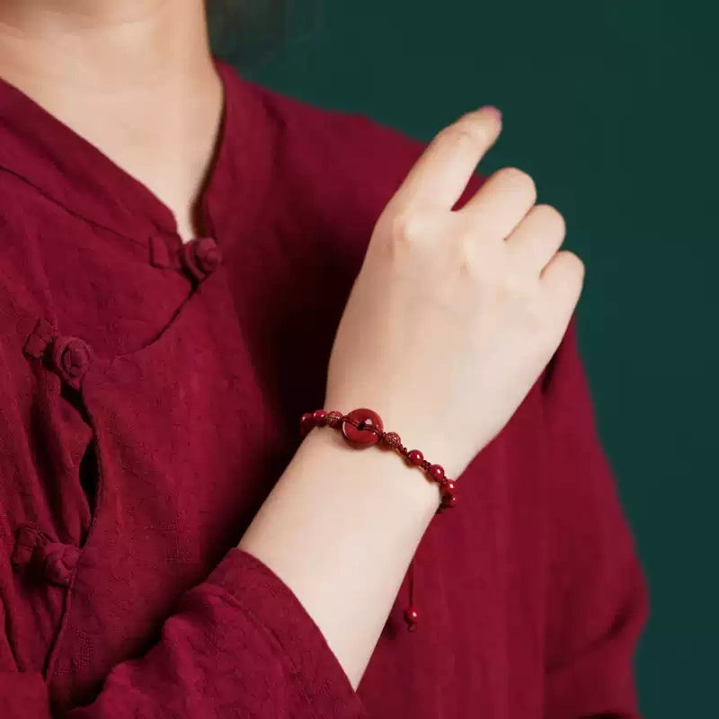 Eastculture Long pendant Bracelet - Health & Longevity Blessing