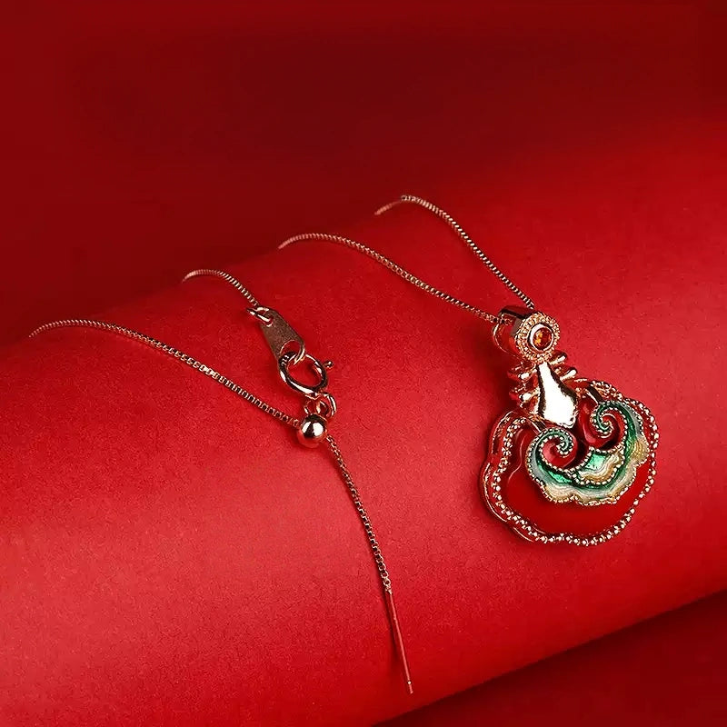 Eastculture Handmade horns Necklace - Attract Abundance