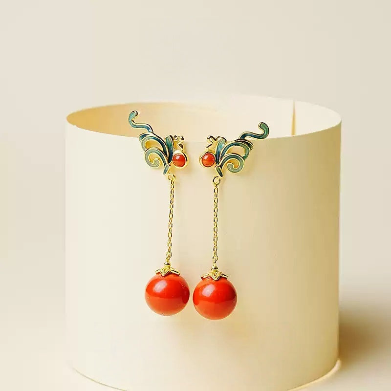 Eastculture Exquisite long pendant Earrings - Boost Your Fortune