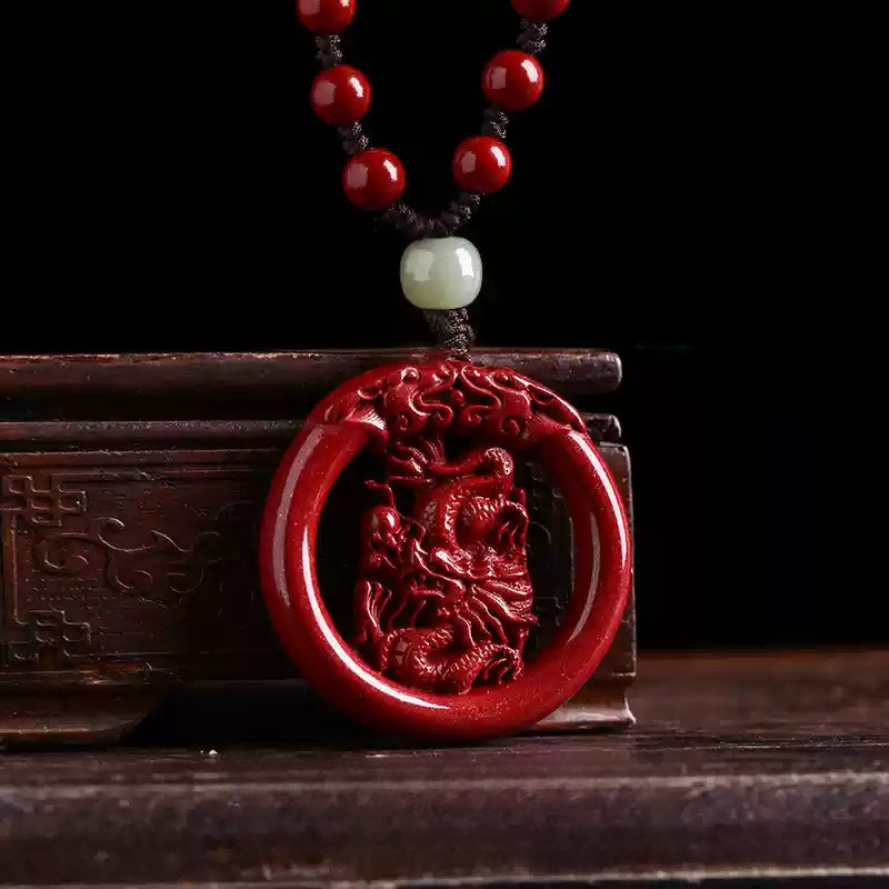Eastculture patron saints of the twelve zodiac animals Necklace - Treasured Longevity Blessing