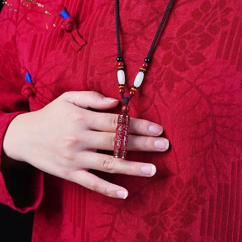 Eastculture Zodiac carvings Prosperity Necklace - Feng shui metaphysics
