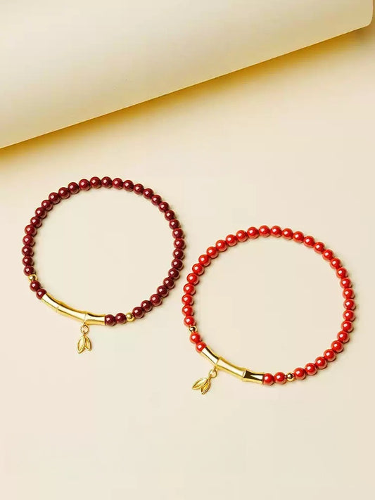 Eastculture Golden Bamboo Bracelet - Remove Bad Luck