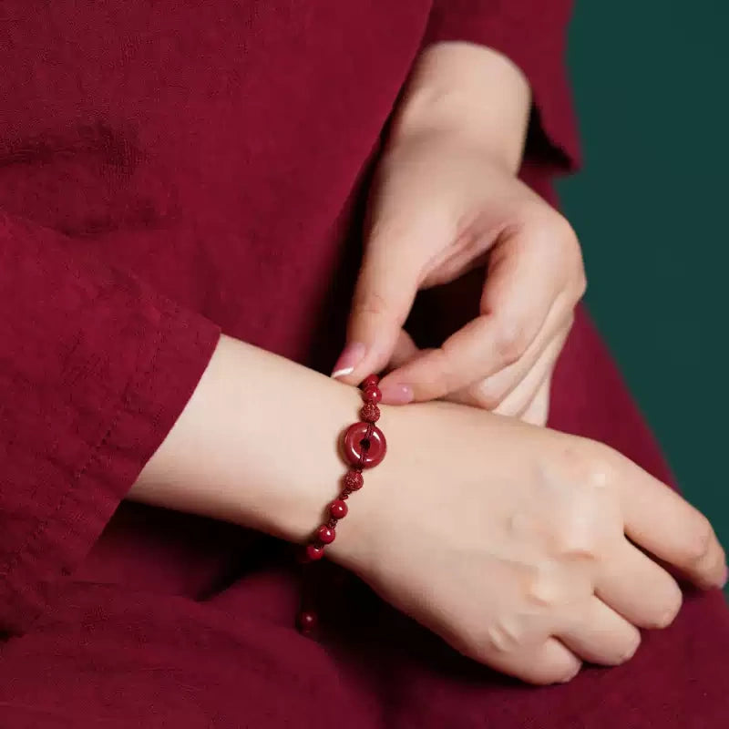 Eastculture Long pendant Bracelet - Health & Longevity Blessing