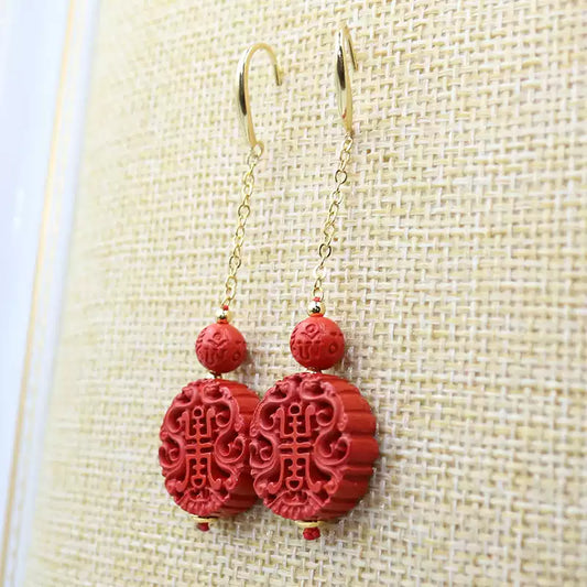 Eastculture Chinese Lanterns Earrings - Wealth Magnet