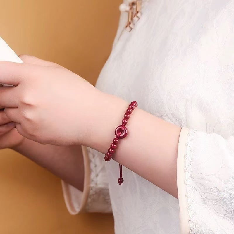 Eastculture Long pendant Bracelet - Health & Longevity Blessing