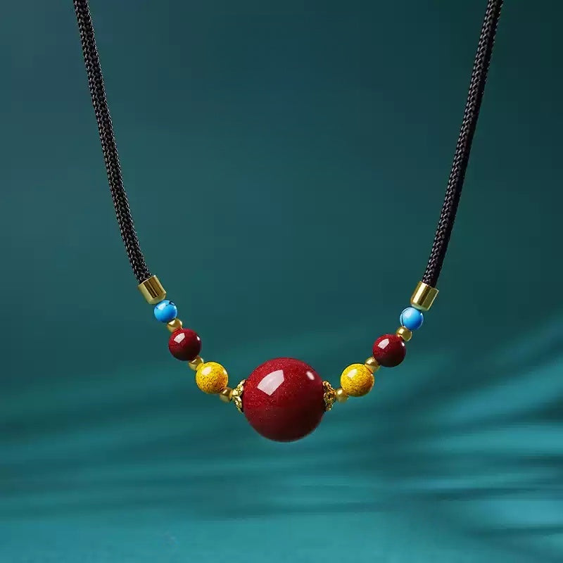 Eastculture Five Beads Return to One Protection Necklace - Ward Off Negativity