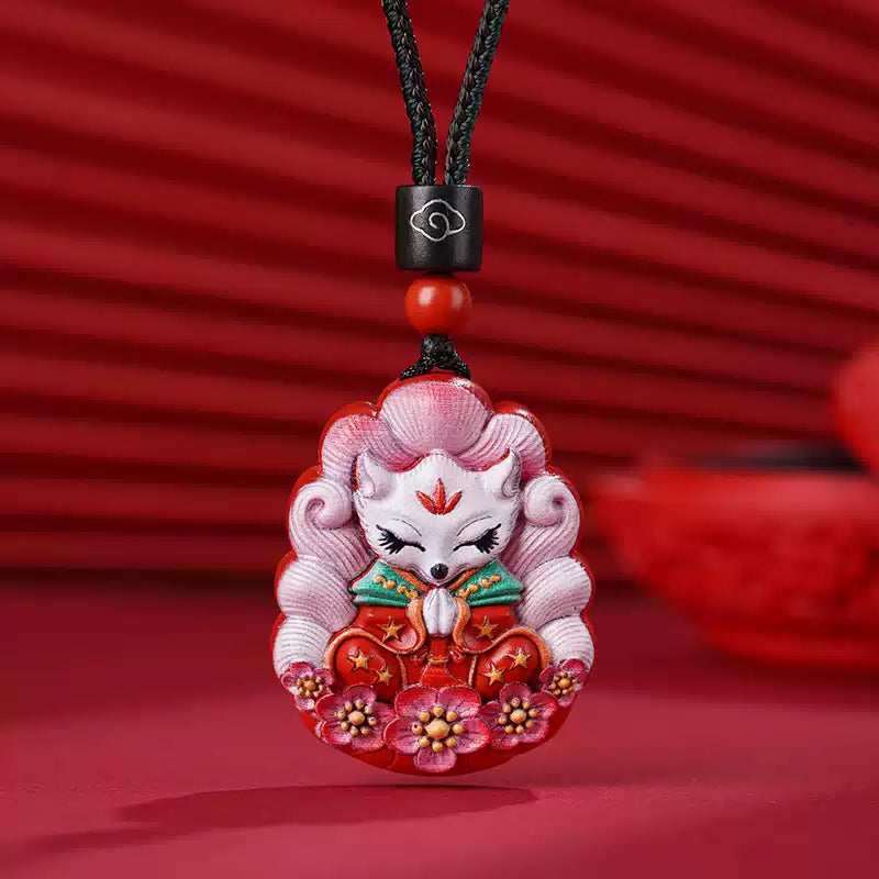 Eastculture Fox God Necklace - Health & Longevity Blessing