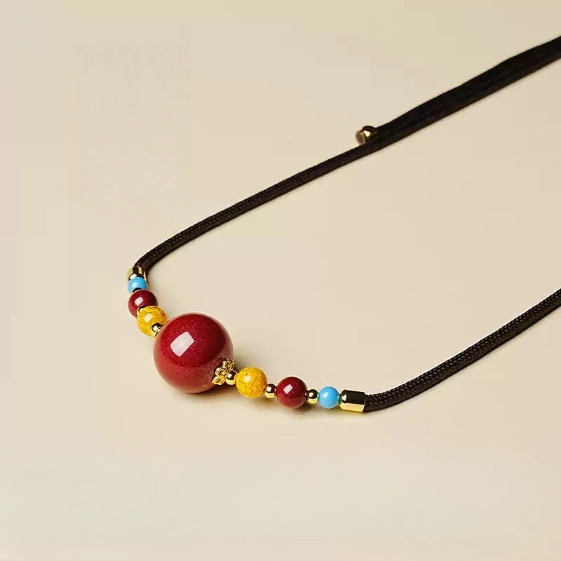 Eastculture Five Beads Return to One Necklace - Manifest True Love