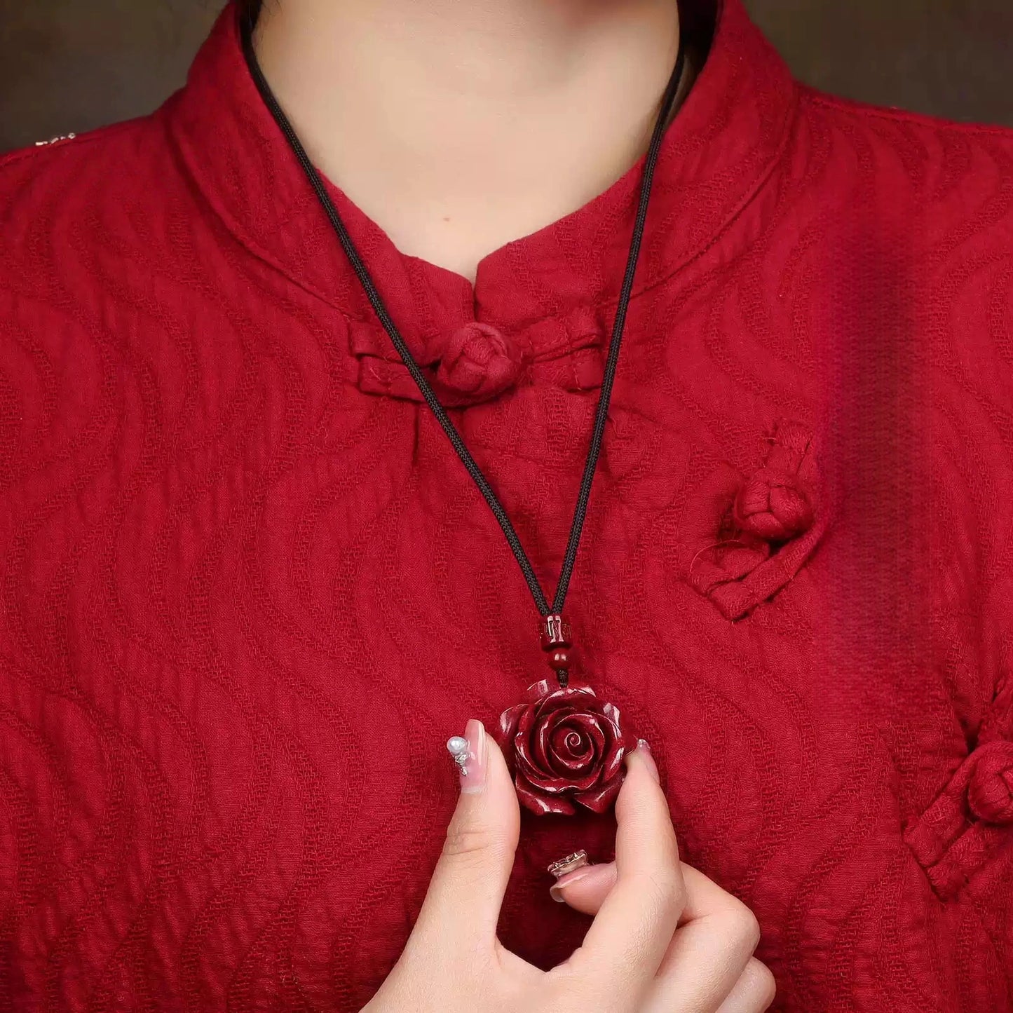 Eastculture Blooming roses Wellness Necklace - Ancient Blessing for Modern Life