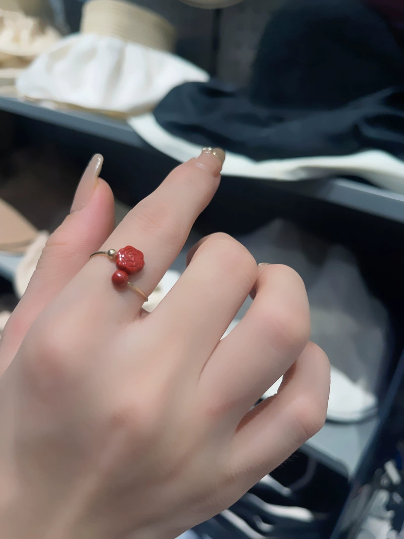 Eastculture Five petals Ring - Health & Longevity Blessing