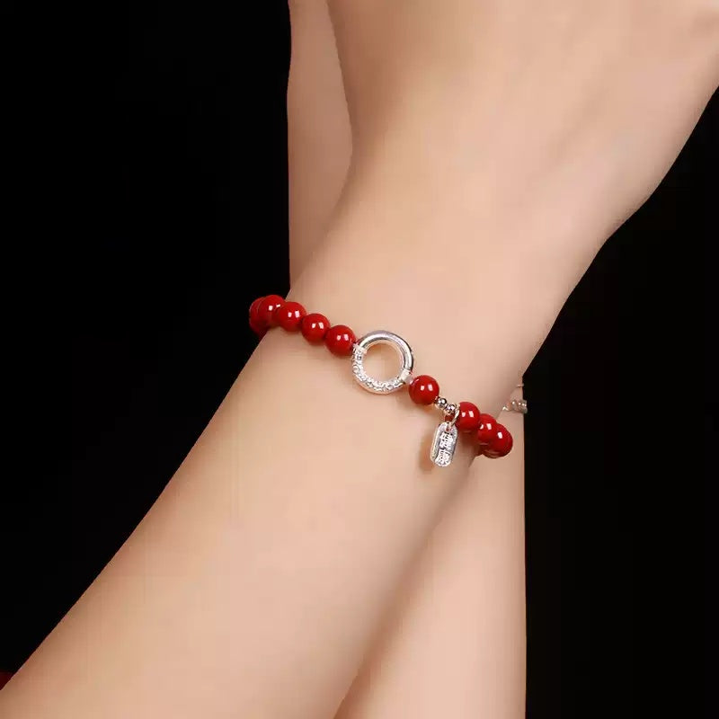 Eastculture Purifying Silver Bracelet - Health & Longevity Blessing