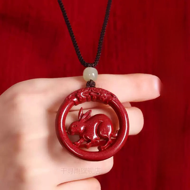 Eastculture patron saints of the twelve zodiac animals Necklace - Treasured Longevity Blessing