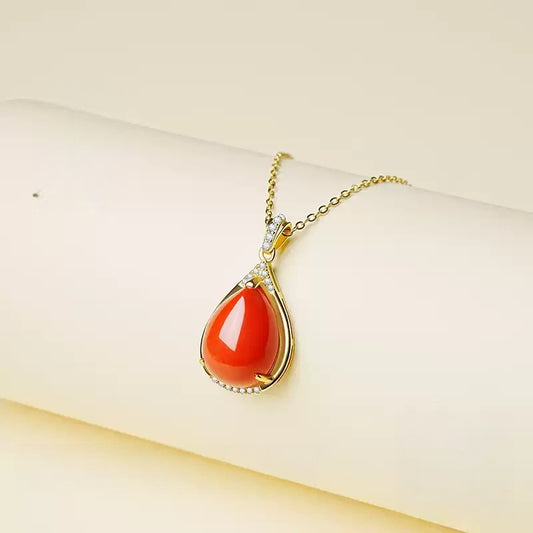 Eastculture water droplets Prosperity Necklace - Attract Abundance