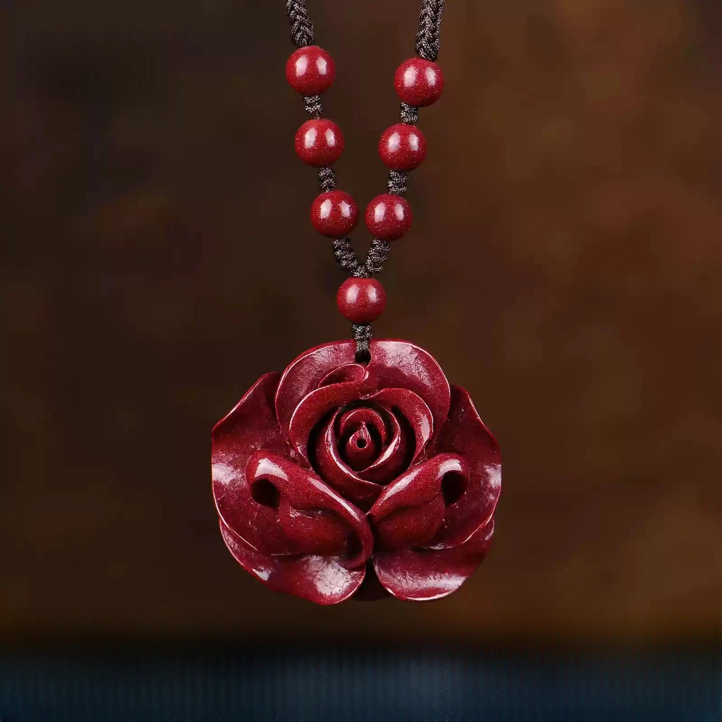 Eastculture Blooming roses Wellness Necklace - Ancient Blessing for Modern Life
