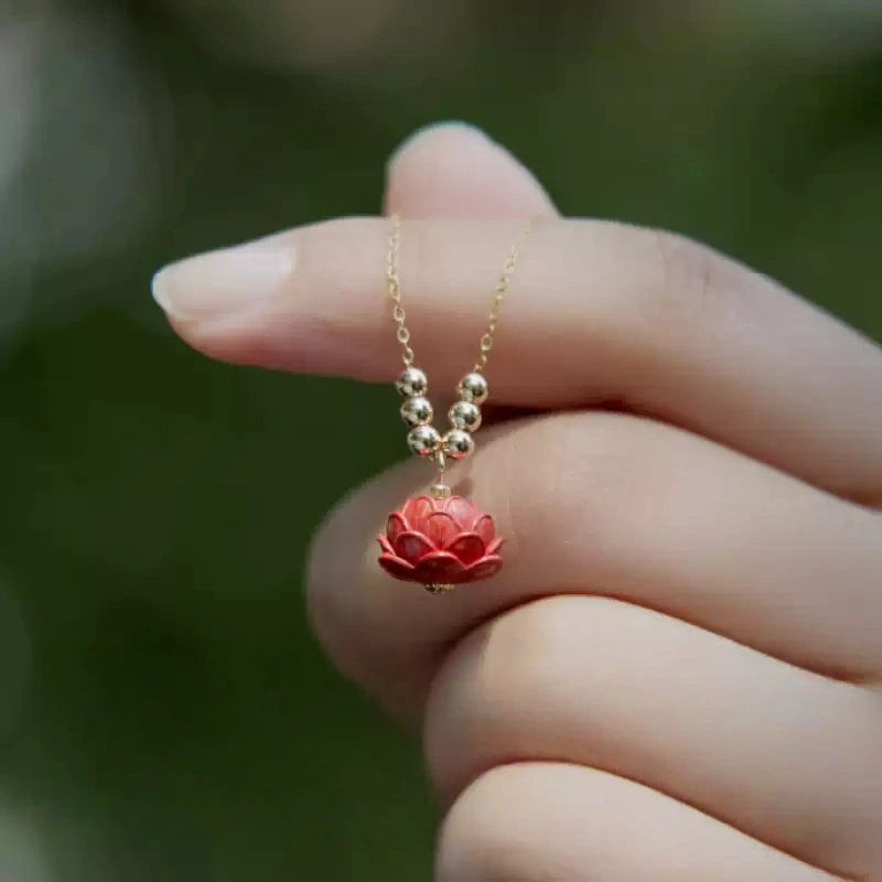Eastculture Buddha's Wrathful Lotus Necklace - Increase wealth