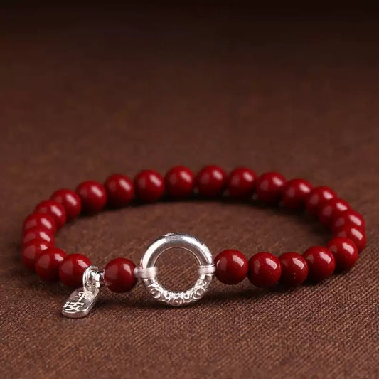 Eastculture Purifying Silver Bracelet - Health & Longevity Blessing