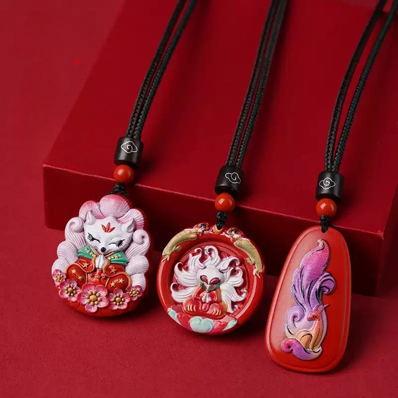 Eastculture Fox God Necklace - Health & Longevity Blessing