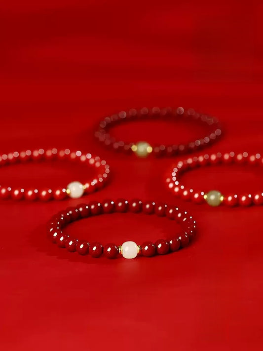 Eastculture Double Lucky Vermillion Bracelet - Feng shui metaphysics