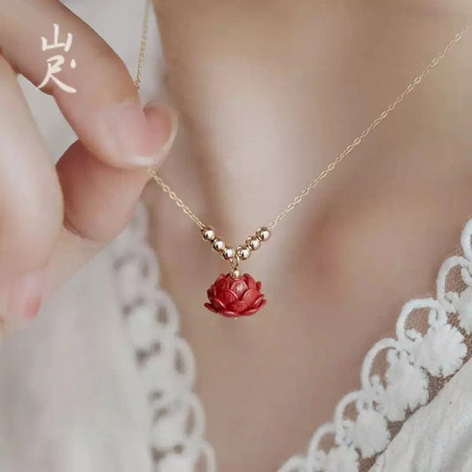 Eastculture Buddha's Wrathful Lotus Necklace - Increase wealth