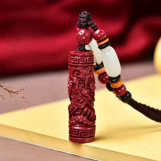 Eastculture Zodiac carvings Prosperity Necklace - Feng shui metaphysics