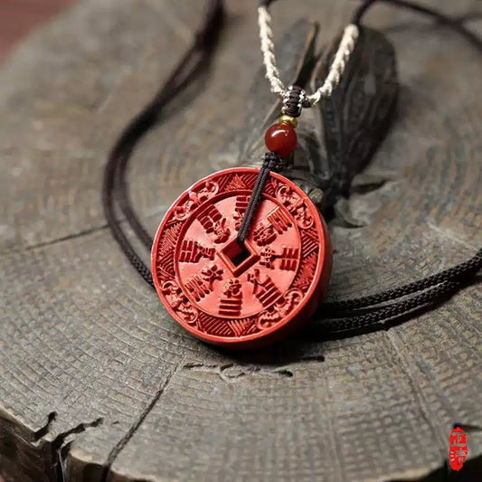 Eastculture Mountain Ghost Copper Coin Necklace - Get love