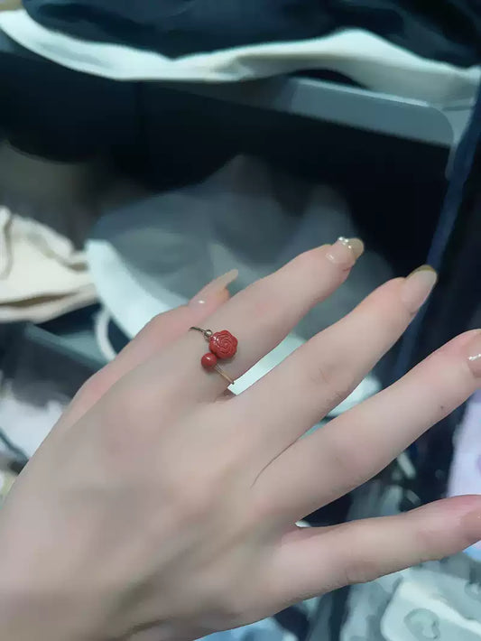 Eastculture Five petals Ring - Health & Longevity Blessing