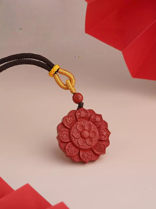 Eastculture Lotus blooms Protection Necklace - Ward Off Negativity