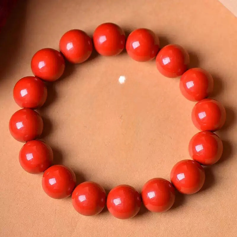 Eastculture Orange-red cinnabar Bracelet - Get Love