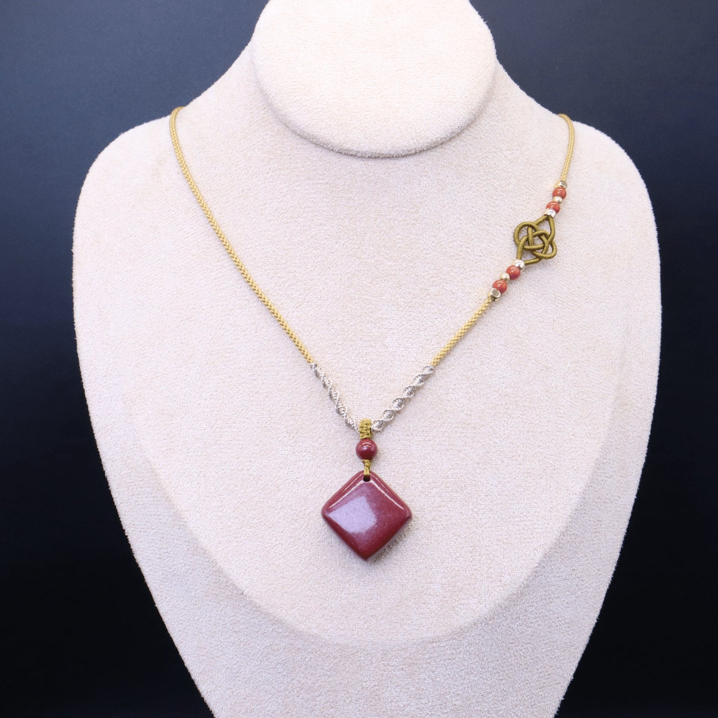 Eastculture Diamond without words Necklace - Draw Love Energy