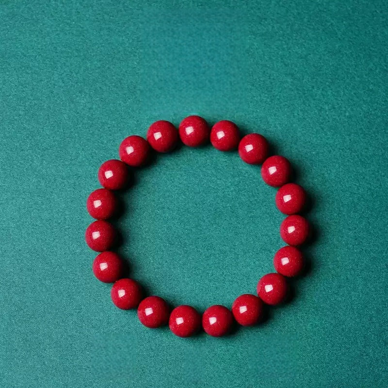 Eastculture Ruby Cinnabar Bracelet - Increase wealth