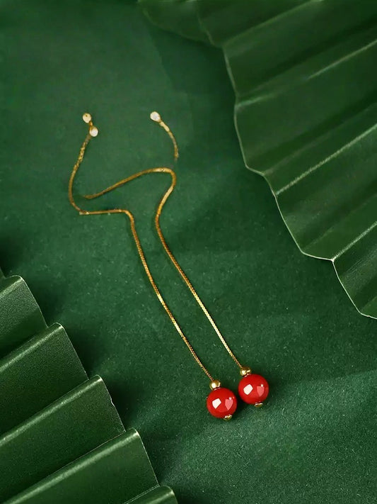 Eastculture Long pendant Earrings - Feng Shui Metaphysics