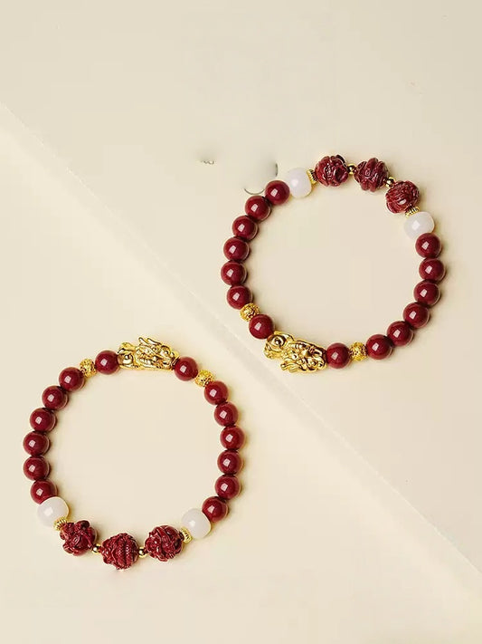 Eastculture Golden Pixiu Bracelet - Feng shui metaphysics