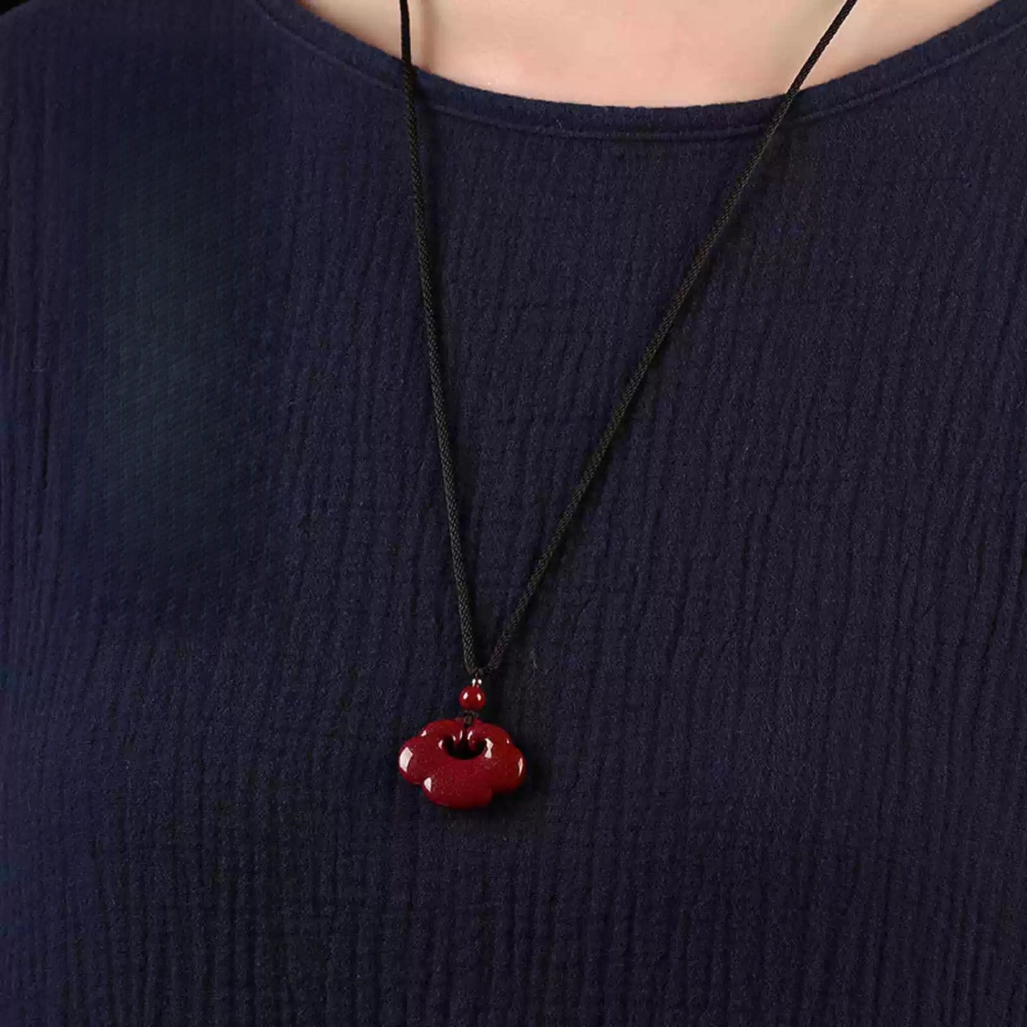 Eastculture Golden Lock Necklace - Feng shui metaphysics
