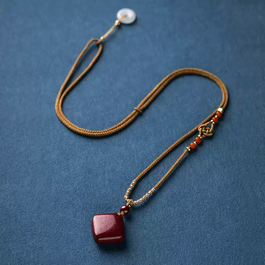 Eastculture Diamond without words Necklace - Draw Love Energy